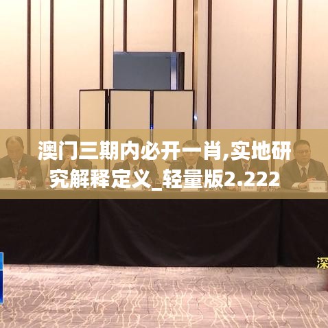 澳门三期内必开一肖,实地研究解释定义_轻量版2.222