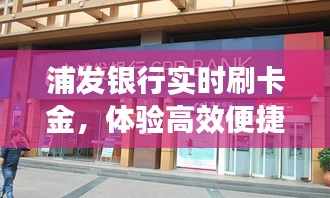 浦发银行实时刷卡金，高效便捷金融服务体验