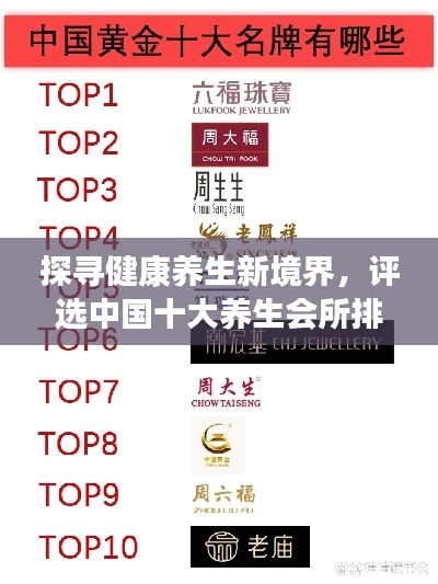 探寻健康养生新境界，评选中国十大养生会所排名榜单！