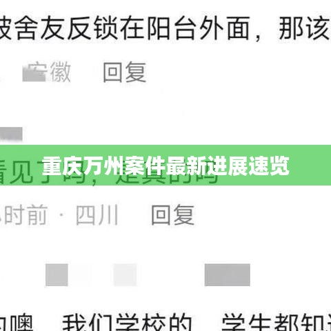 重庆万州案件最新进展速览