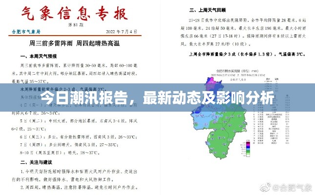今日潮汛报告，最新动态及影响分析