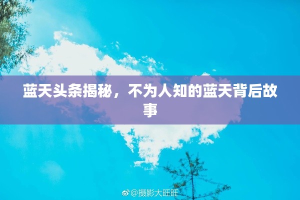 蓝天头条揭秘，不为人知的蓝天背后故事