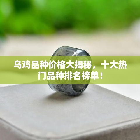 乌鸡品种价格大揭秘，十大热门品种排名榜单！