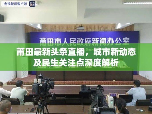 莆田最新头条直播，城市新动态及民生关注点深度解析