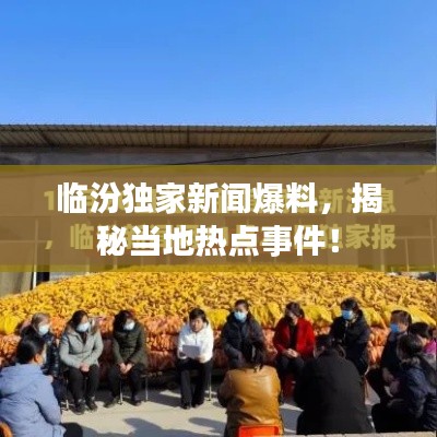 临汾独家新闻爆料，揭秘当地热点事件！