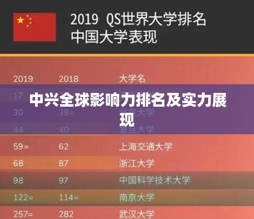 中兴全球影响力排名及实力展现